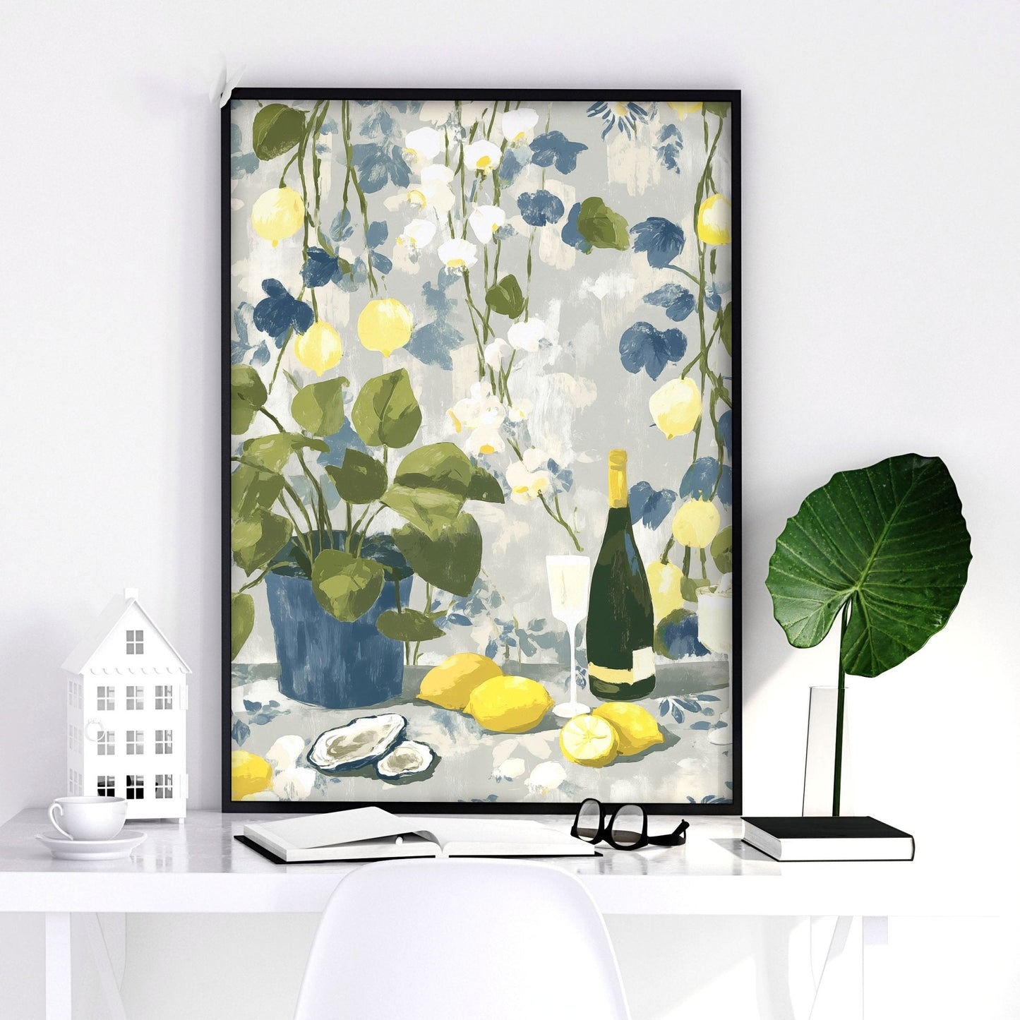 Workplace office decor | Set of 3 Italian Lifestyle Wall art Prints