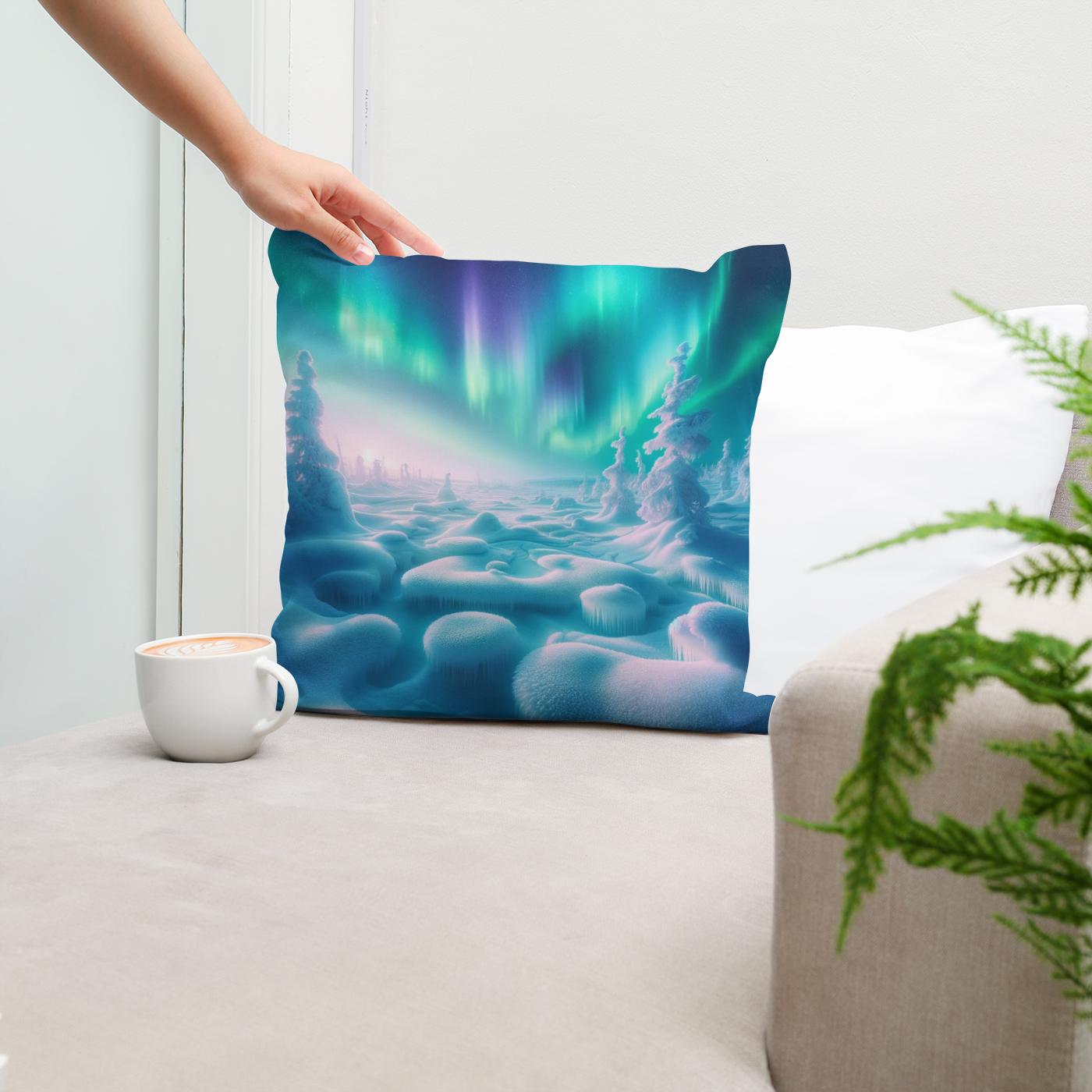 Aurora Whisper Cotton Cushion