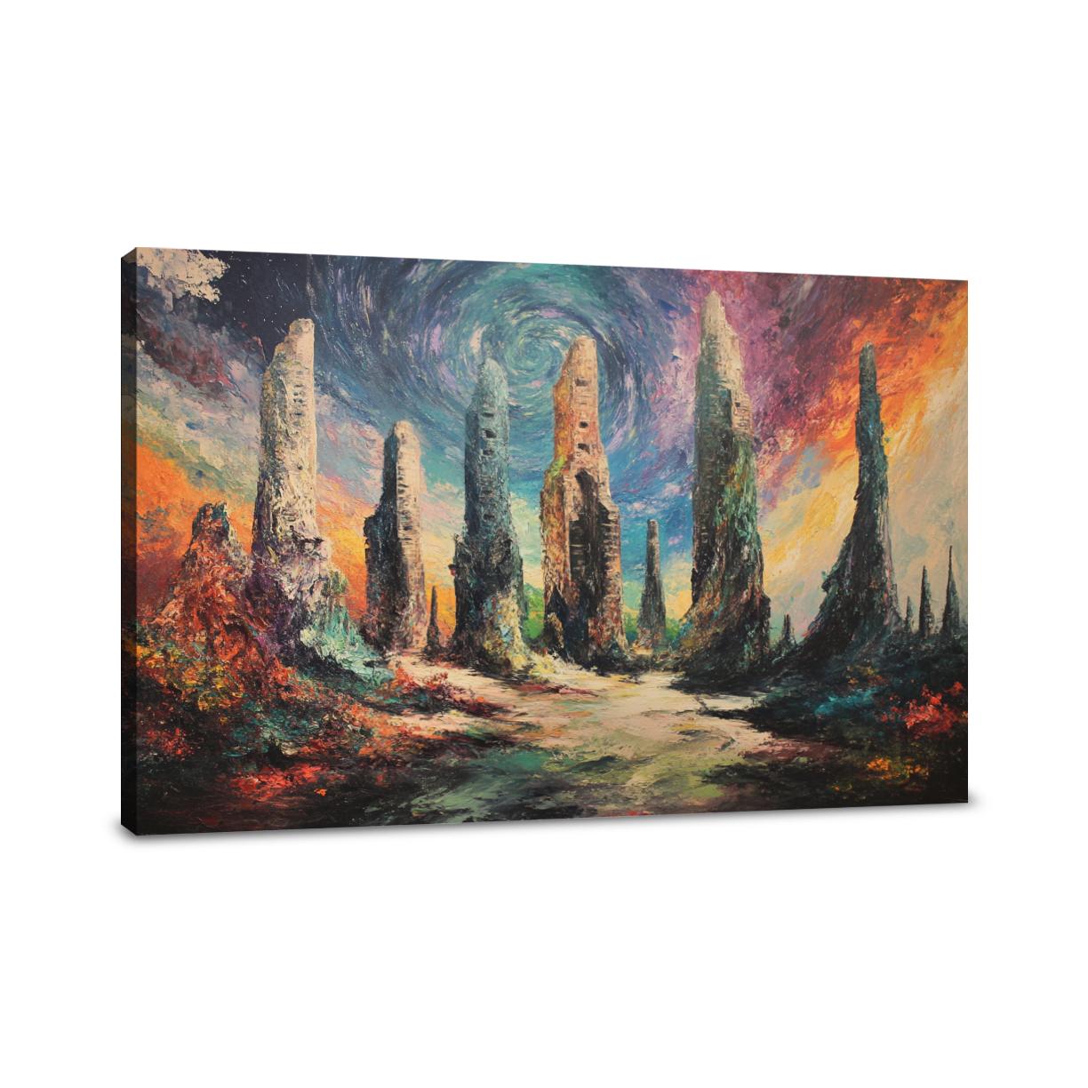 Alien Monument Canvas