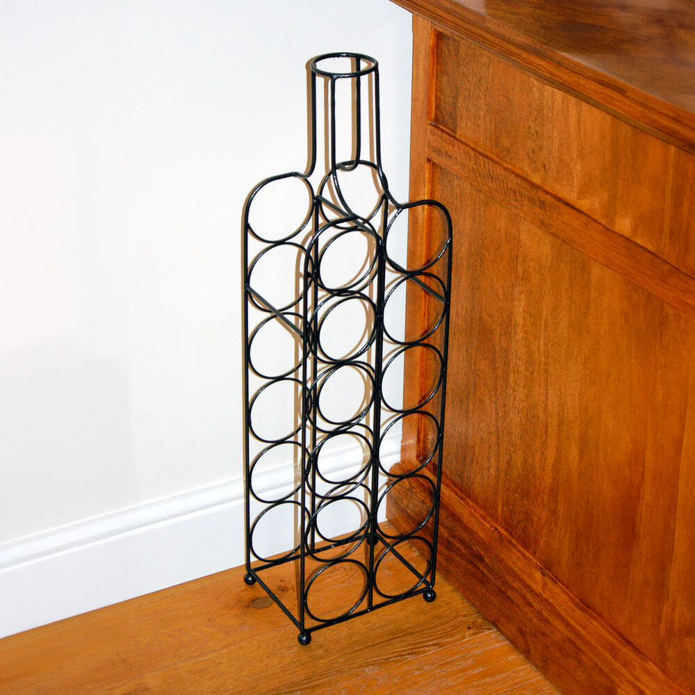 PoppyForge 12 Bottle Wine Rack