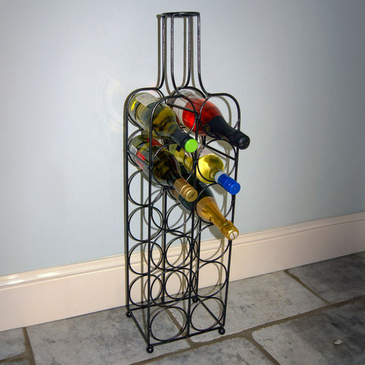 PoppyForge 12 Bottle Wine Rack