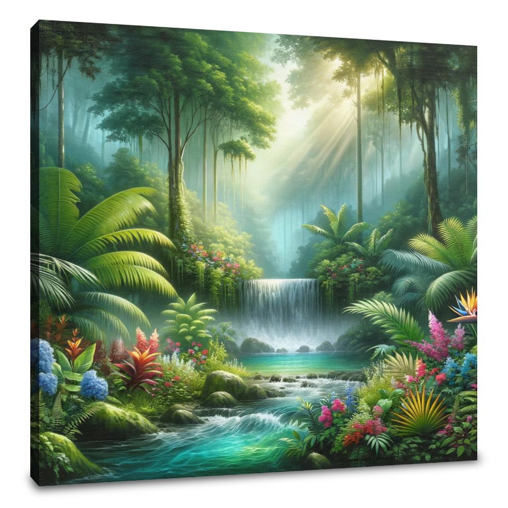 Rainforest Tranquility Canvas