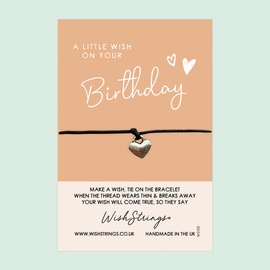 Birthday Wish Bracelet – Handmade Birthday Gift With Gift Card | Special Occasion Jewelry