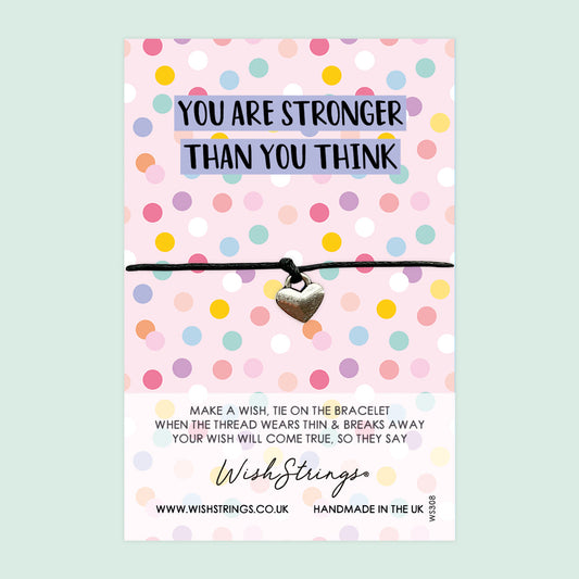 Wish Bracelet – Motivational Gift With Letterbox Friendly Card | Strength Reminder Bracelet