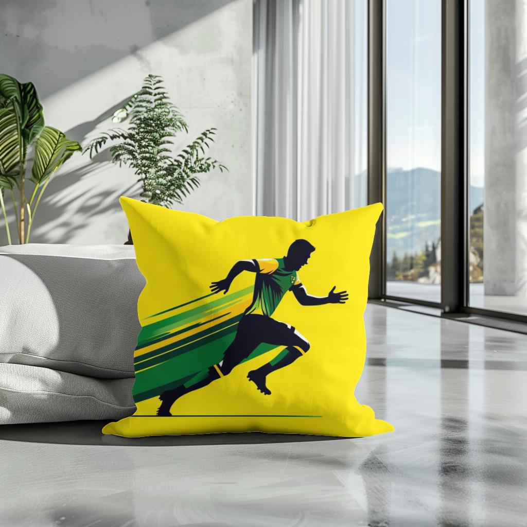 Norwich Sprint Cotton Cushion