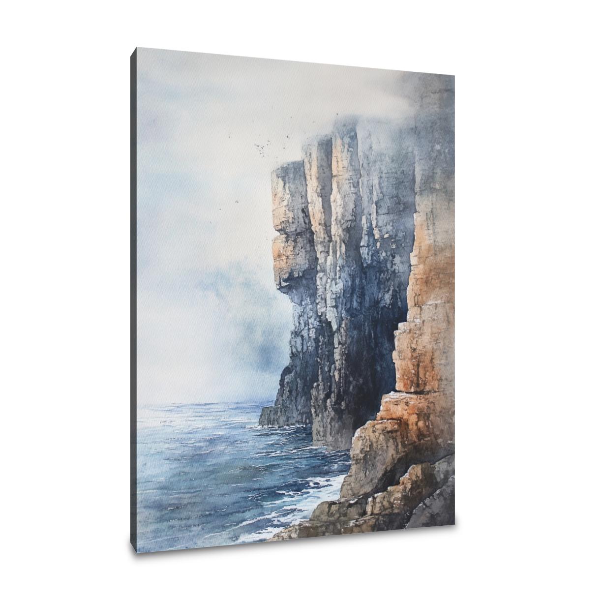 Cliffside Serenity Canvas
