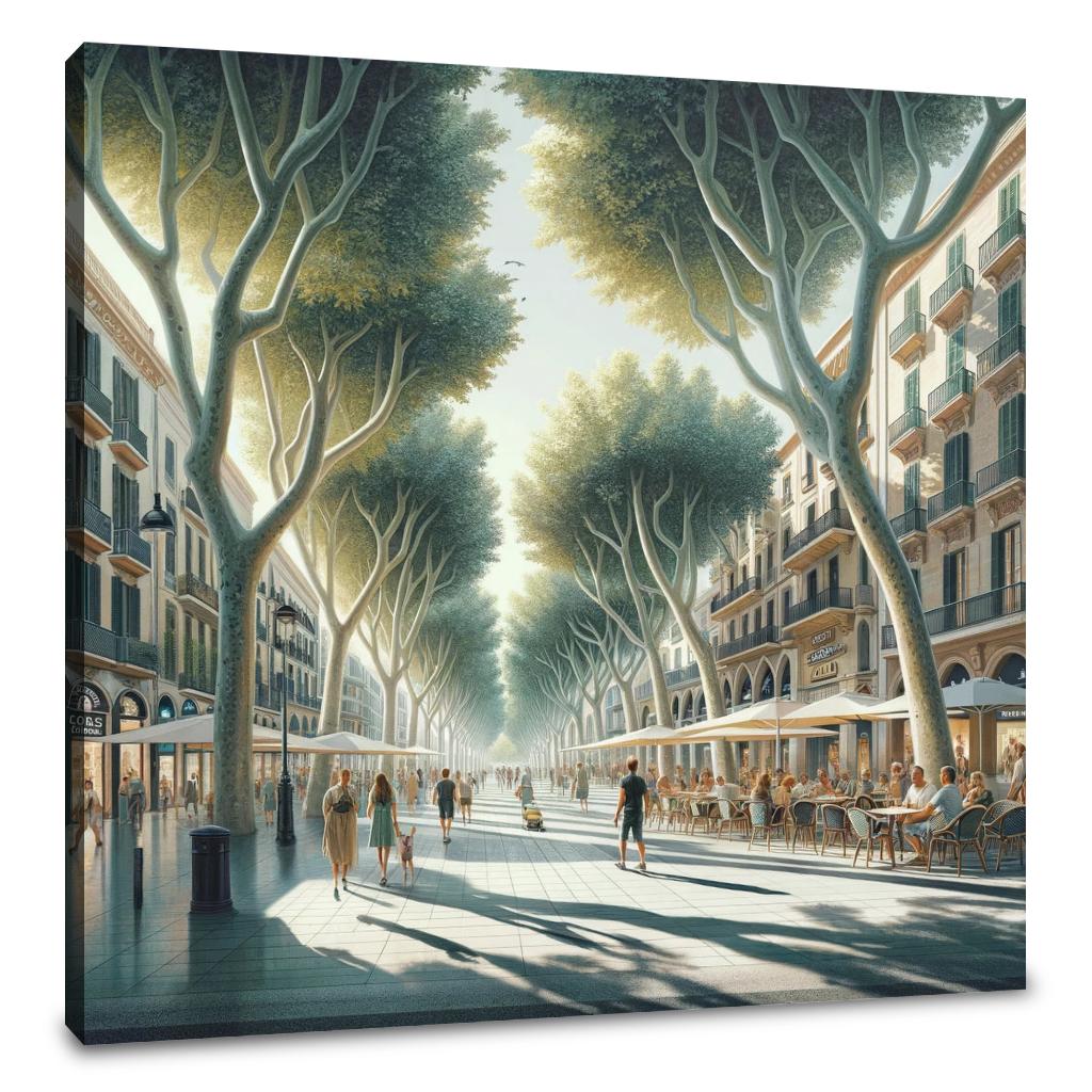 Passeig des Born Canvas