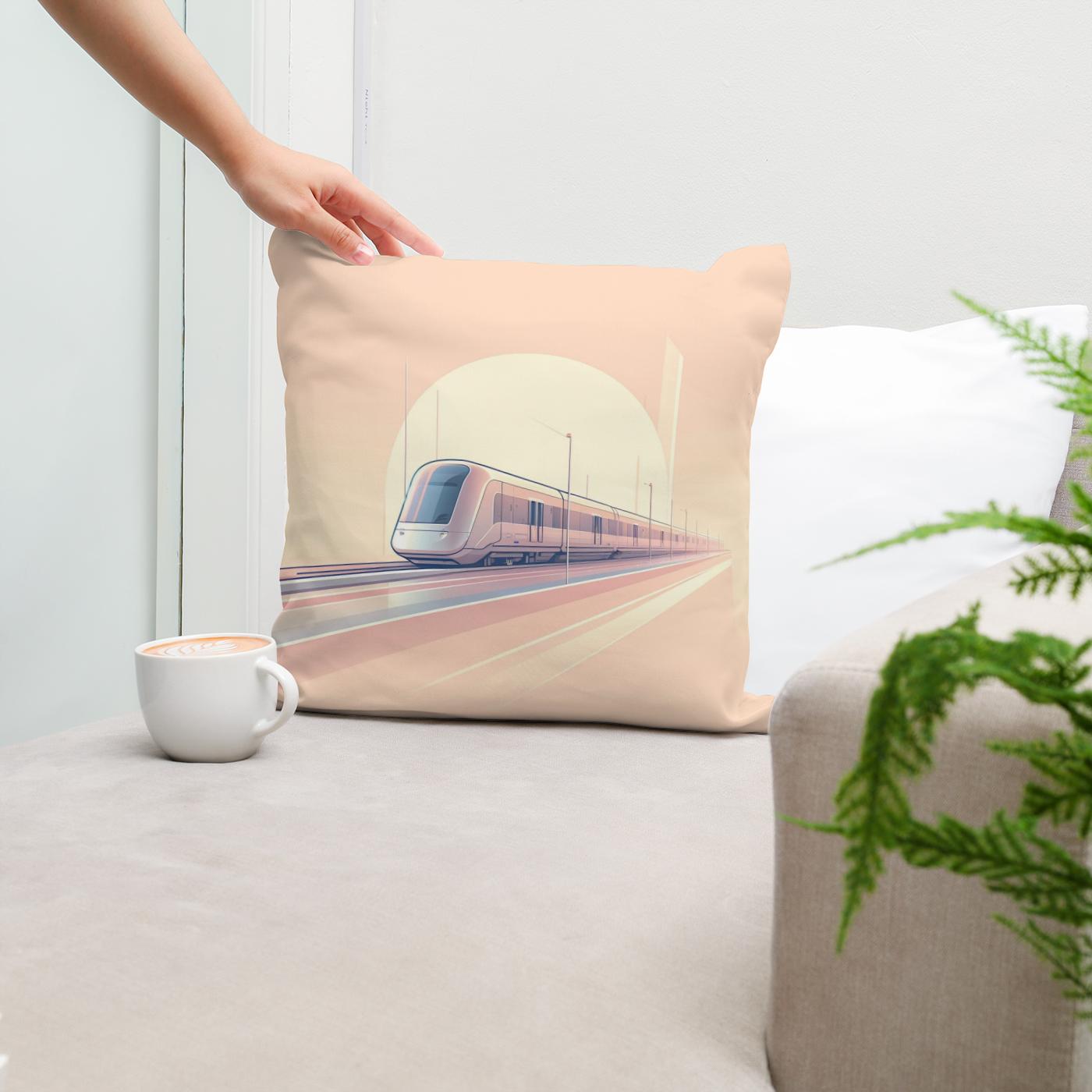 Tranquil Transit Cotton Cushion