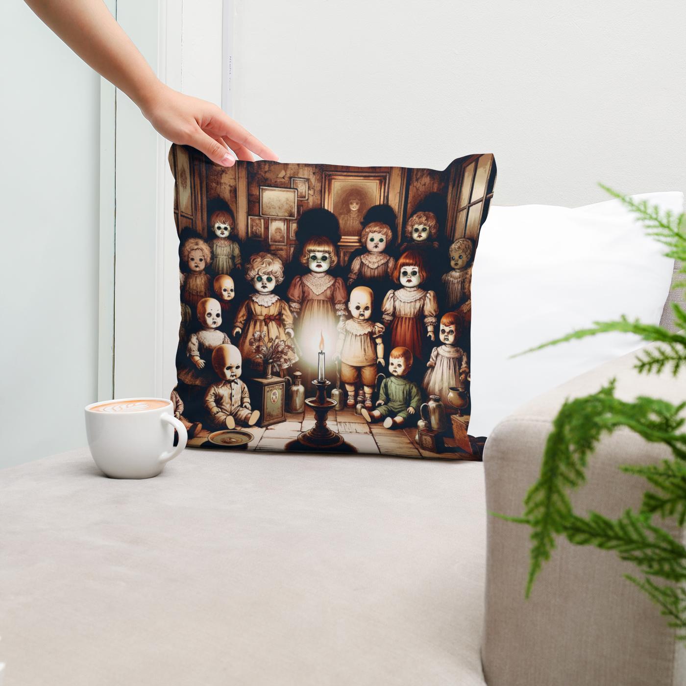 Requiem of the Doll Cotton Cushion