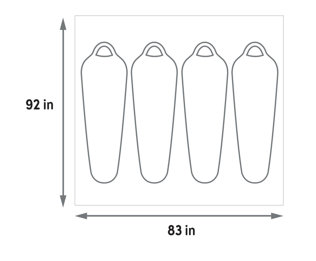 Kelty Footprint for Wireless 4 Person Tent