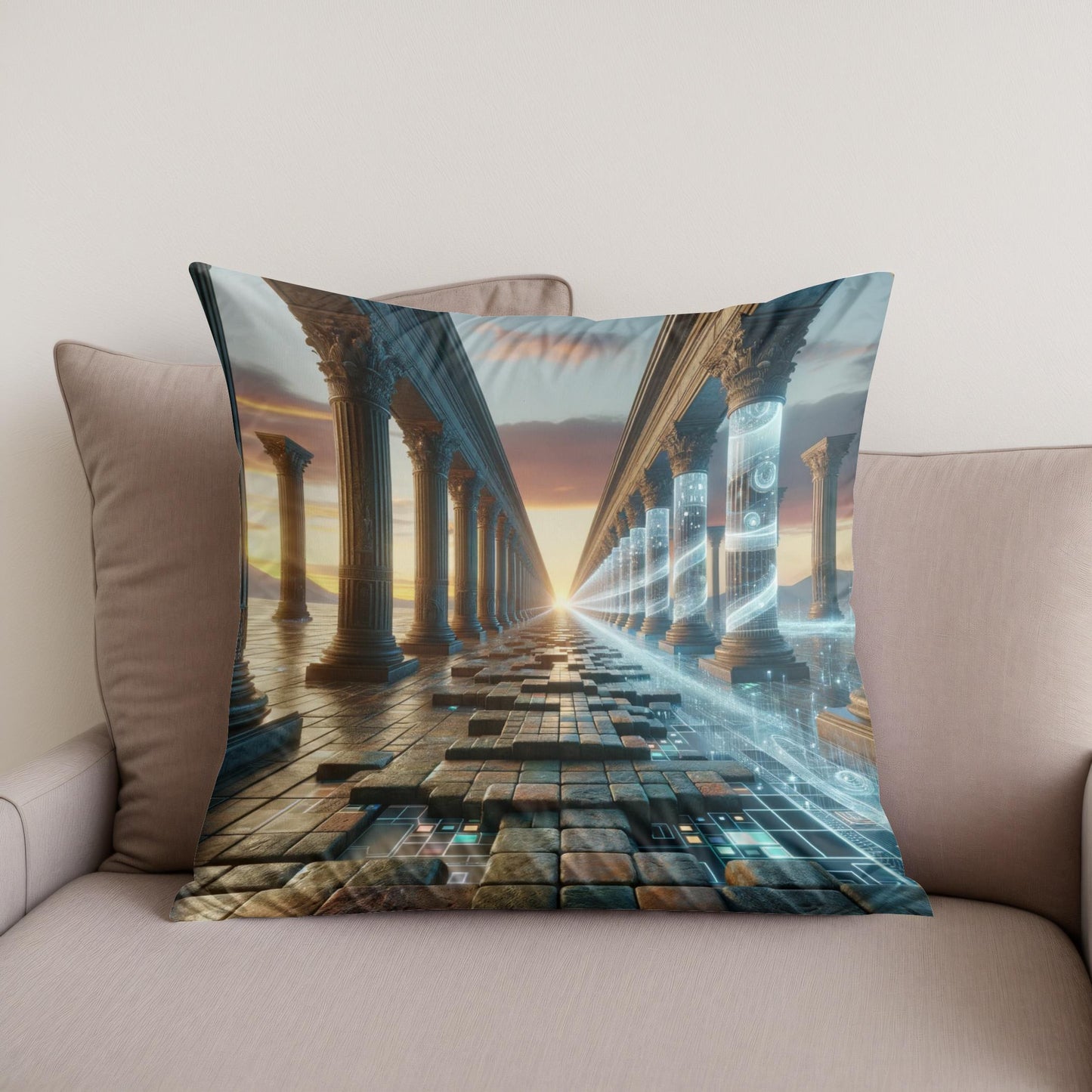 Chronicles of Continuum Cotton Cushion