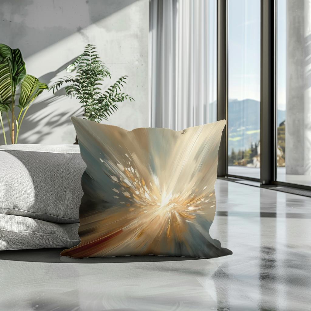 Flickers of Hope Cotton Cushion