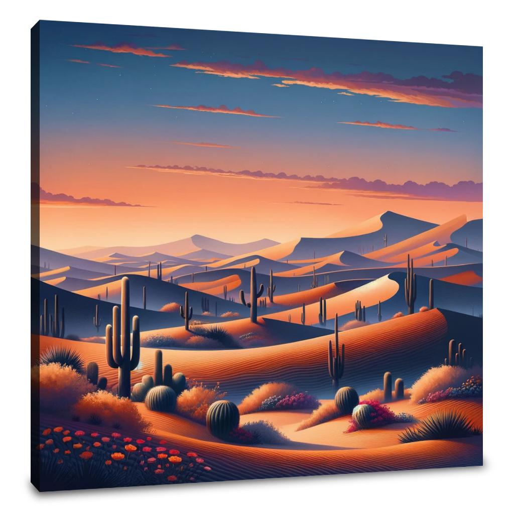 Twilight Dunes Canvas