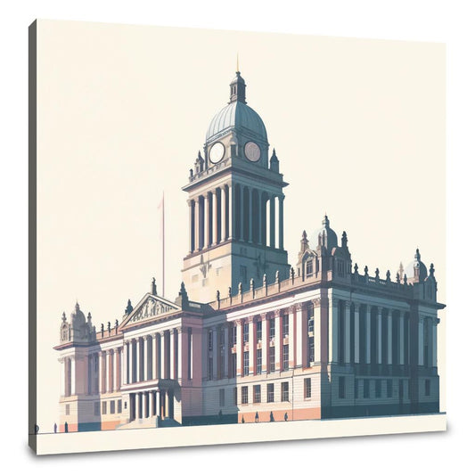 Leeds Town Hall Elegance Canvas