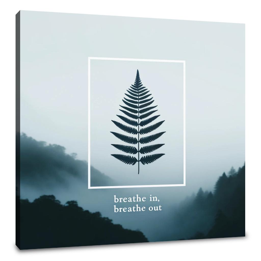 Fern Serenity Canvas
