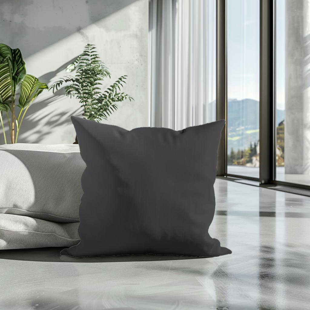 Graphite Cotton Cushion