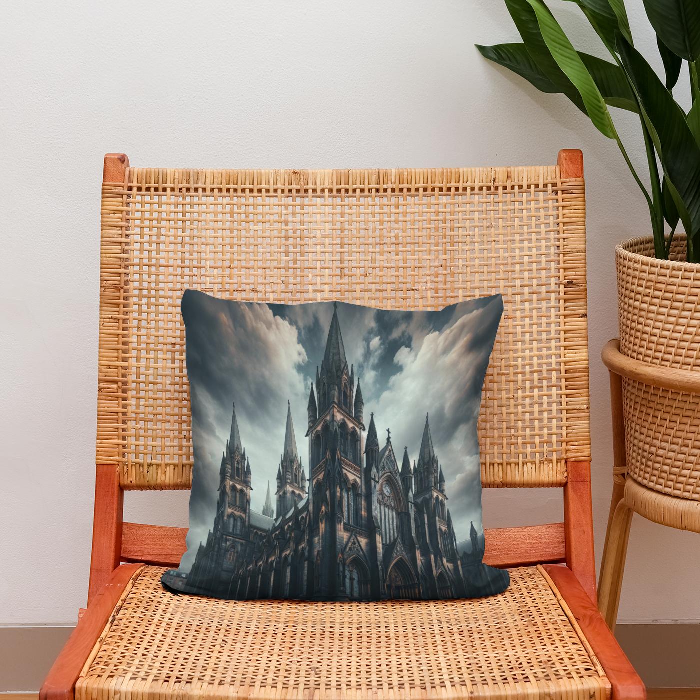 Gothic Grace Glasgow Cotton Cushion