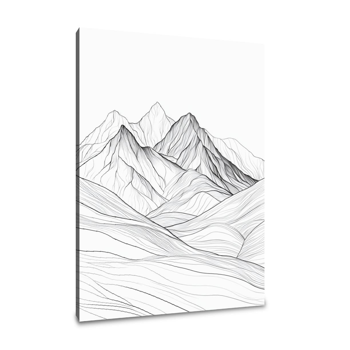 Majestic Mountain Canvas