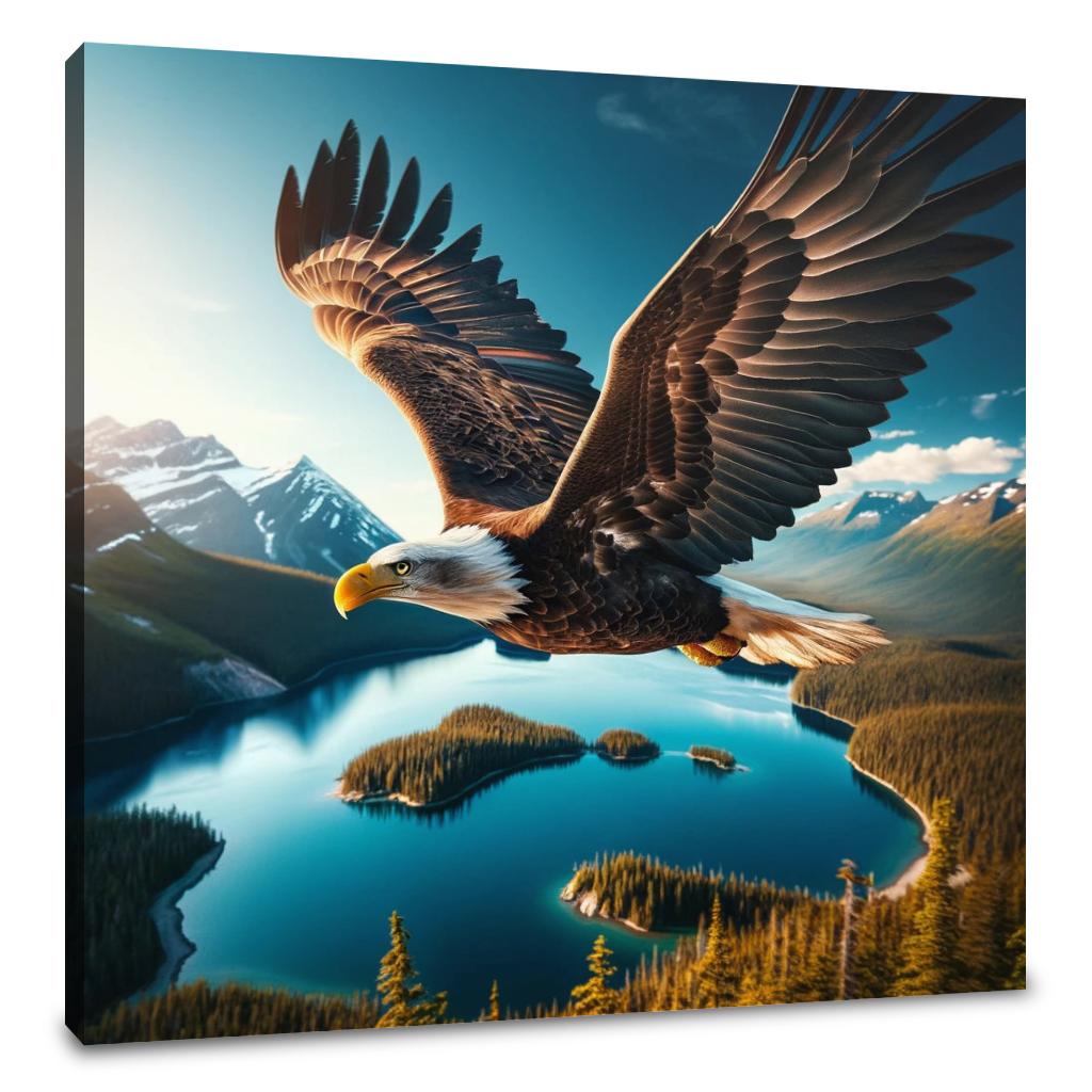 Eagle Flight Canvas