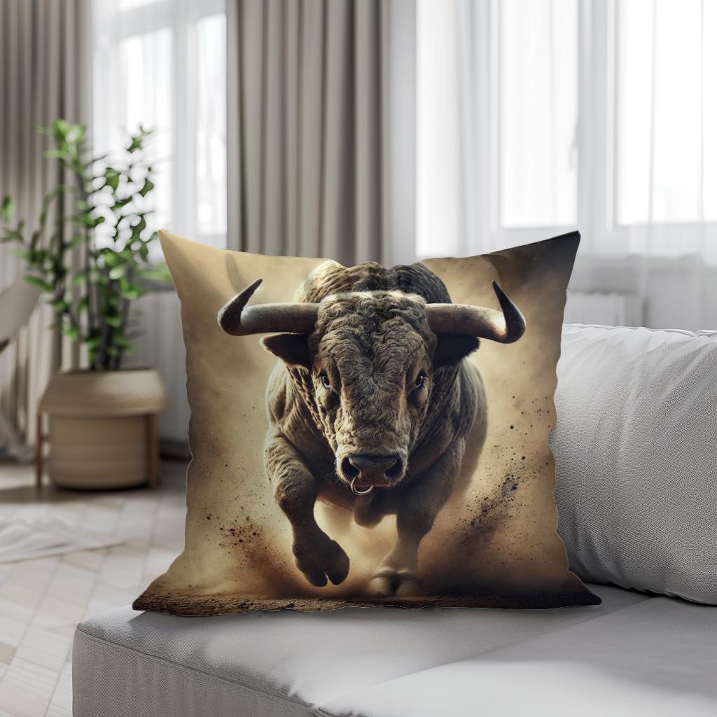 Fury Unleashed Cotton Cushion
