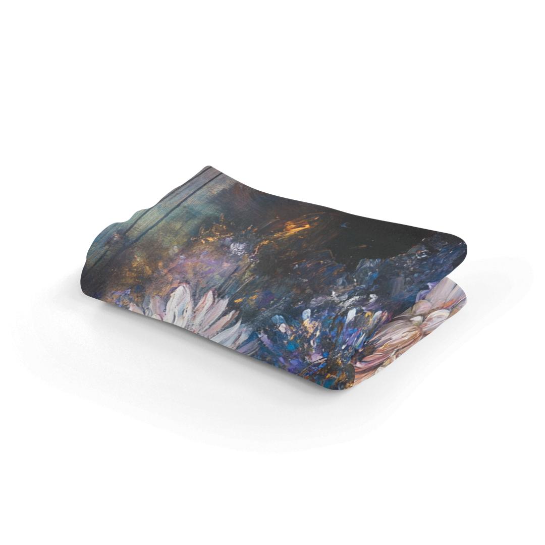 Chrysanthemum Reflection Blanket