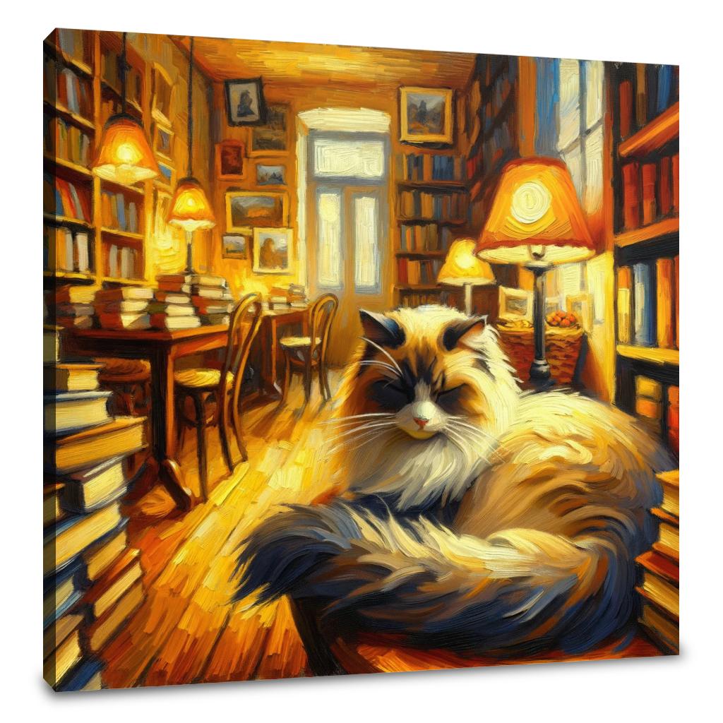 Bookshop Bliss Canvas