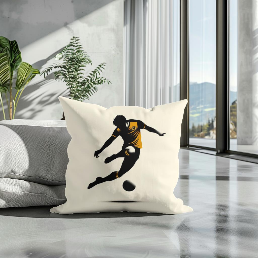 Wolverhampton Leap Cotton Cushion