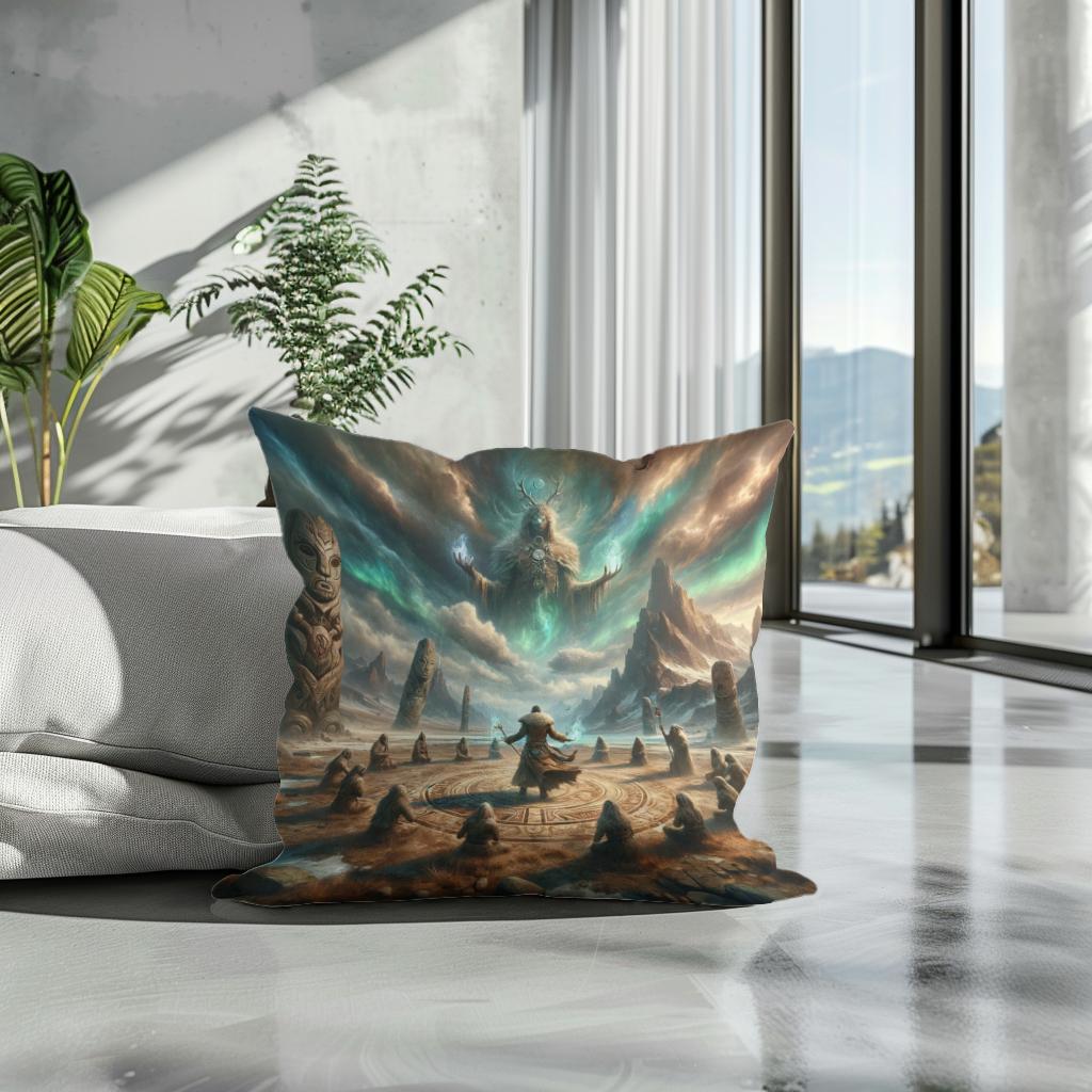 Elemental Ritual Cotton Cushion