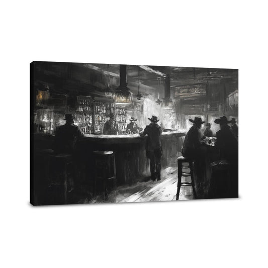 Western Saloon Canvas