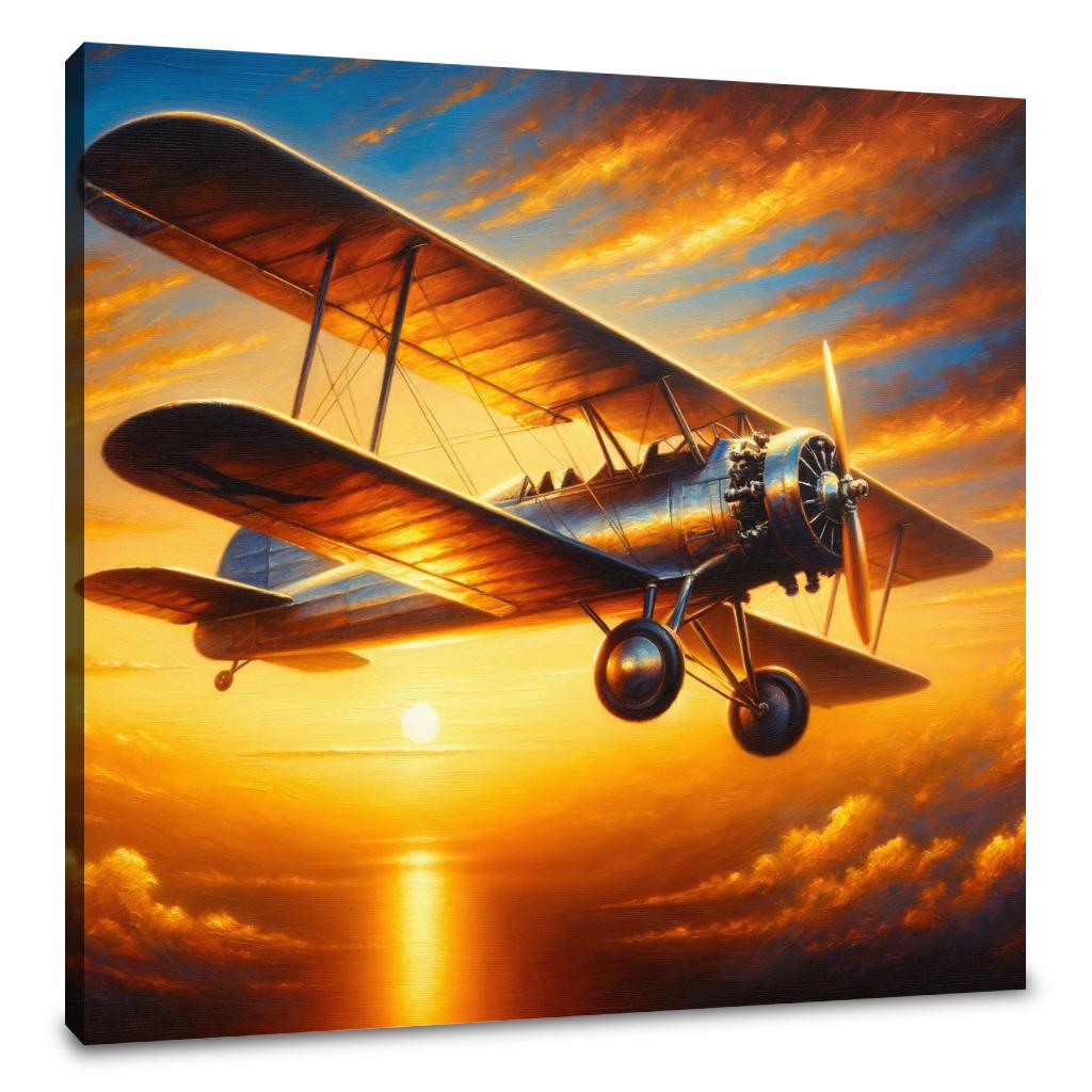 Sunset Flight Canvas