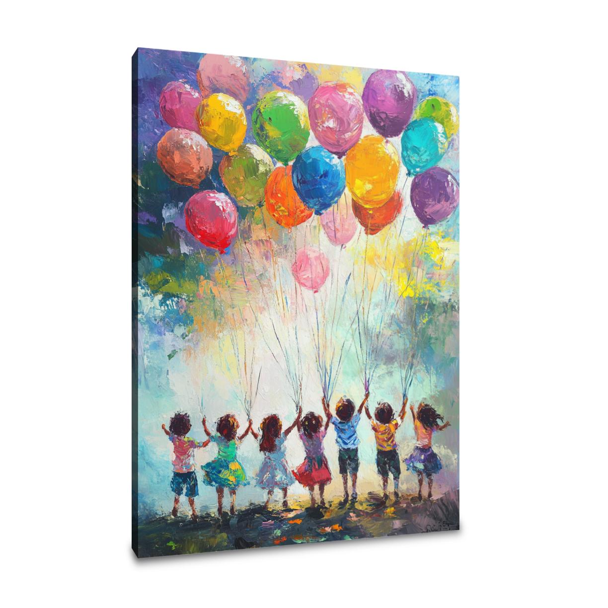 Balloon Dreams Canvas