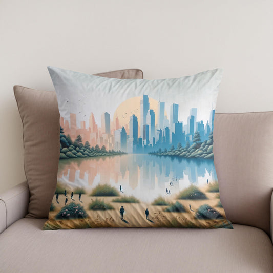 Skyline Harmony Cotton Cushion