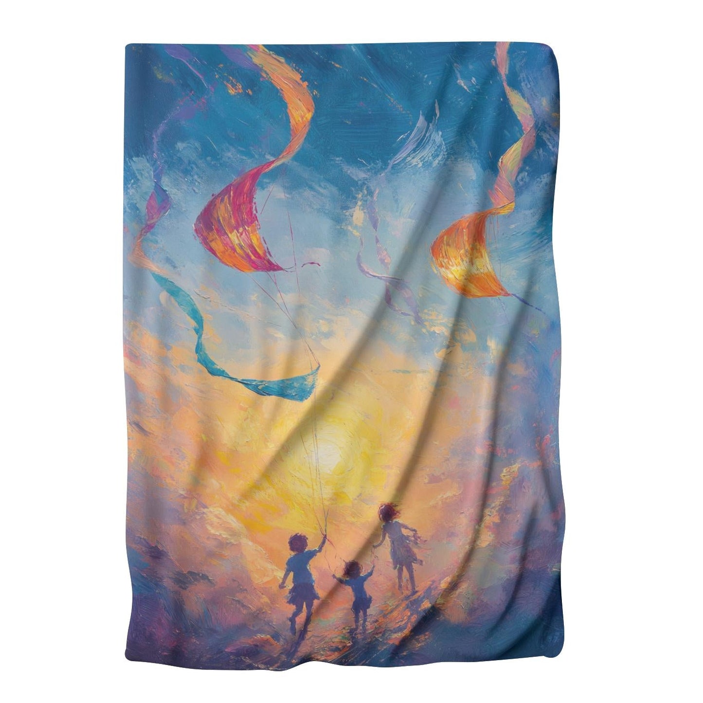 Rainbow Kite Blanket