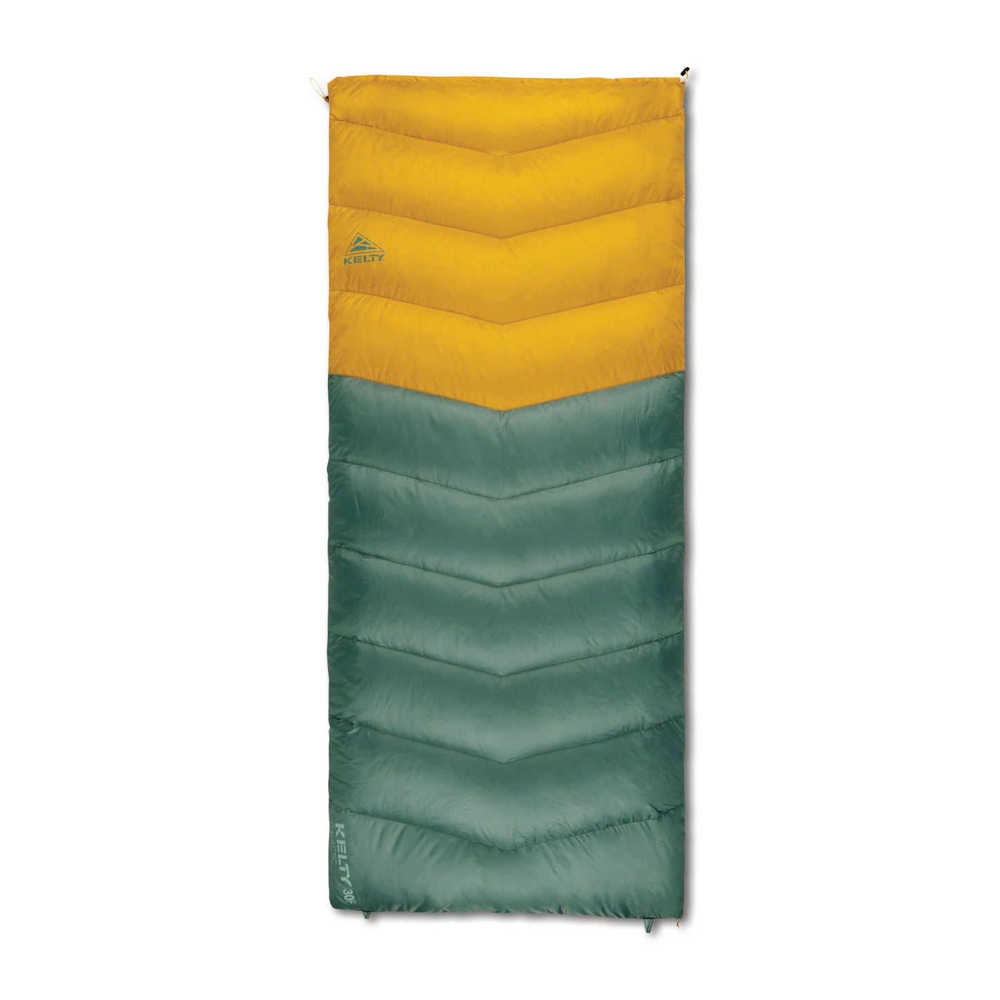 Kelty Galactic 30°F (-1°C) 550-Fill Down Sleeping Bag - One Size - Duck Green/Olive Oil