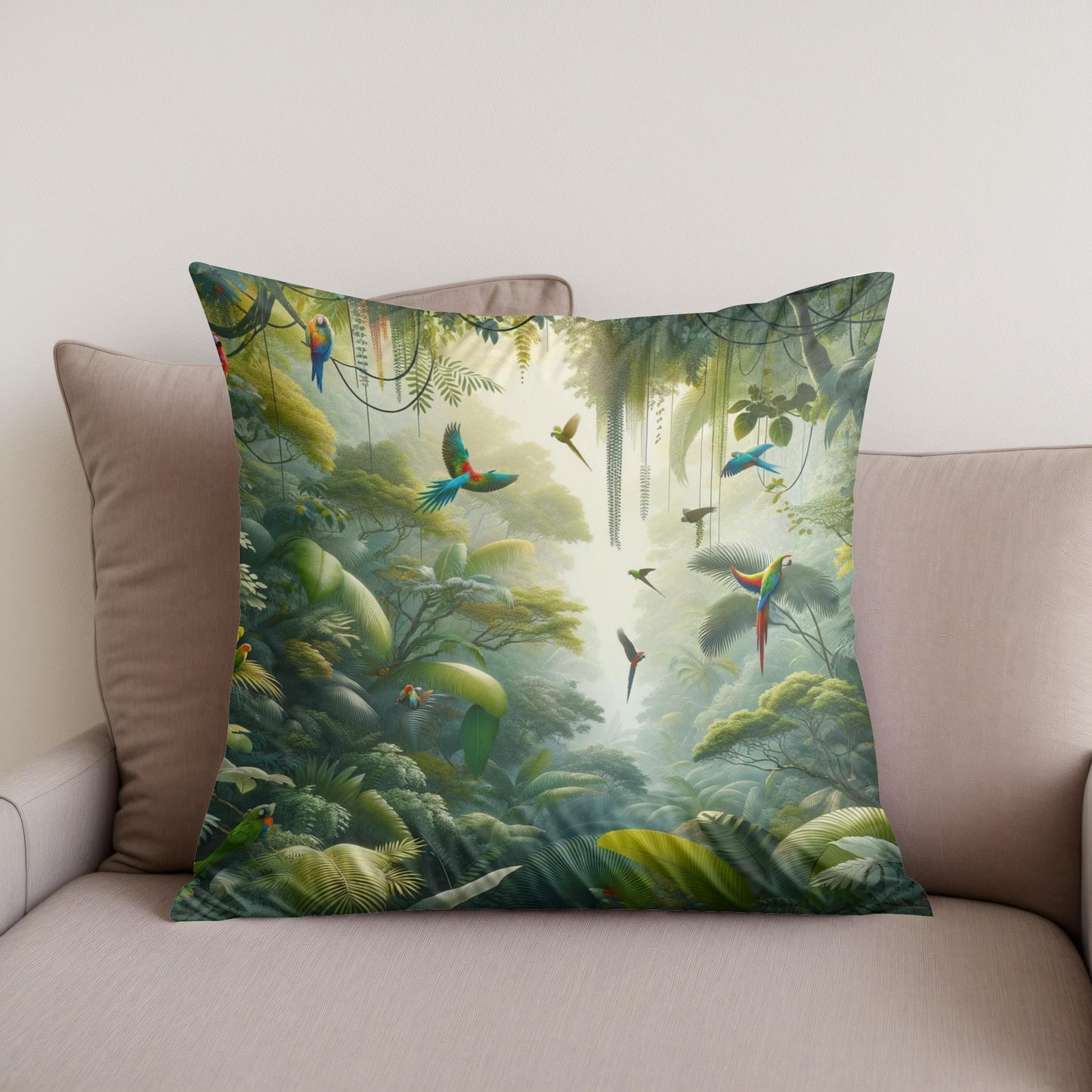 Enchanted Glade Cotton Cushion