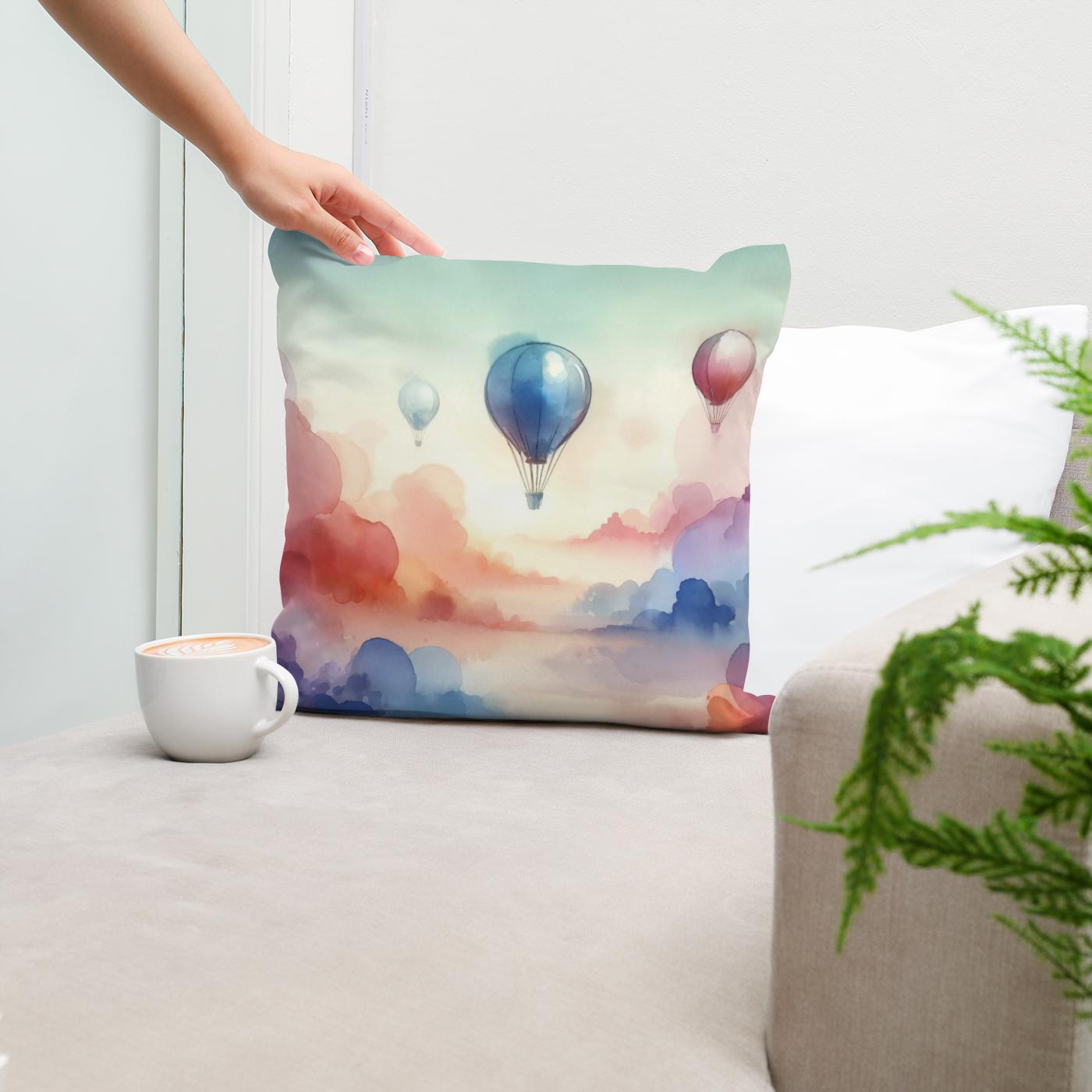 Serenity Skies Cotton Cushion