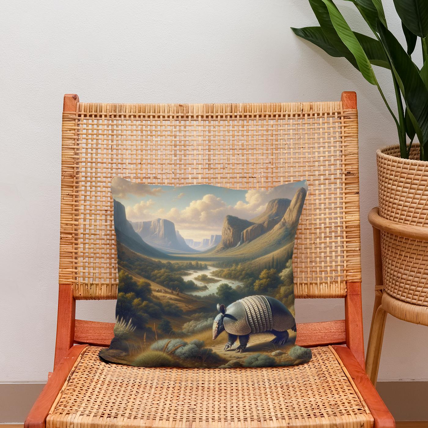 Westward Wander Cotton Cushion