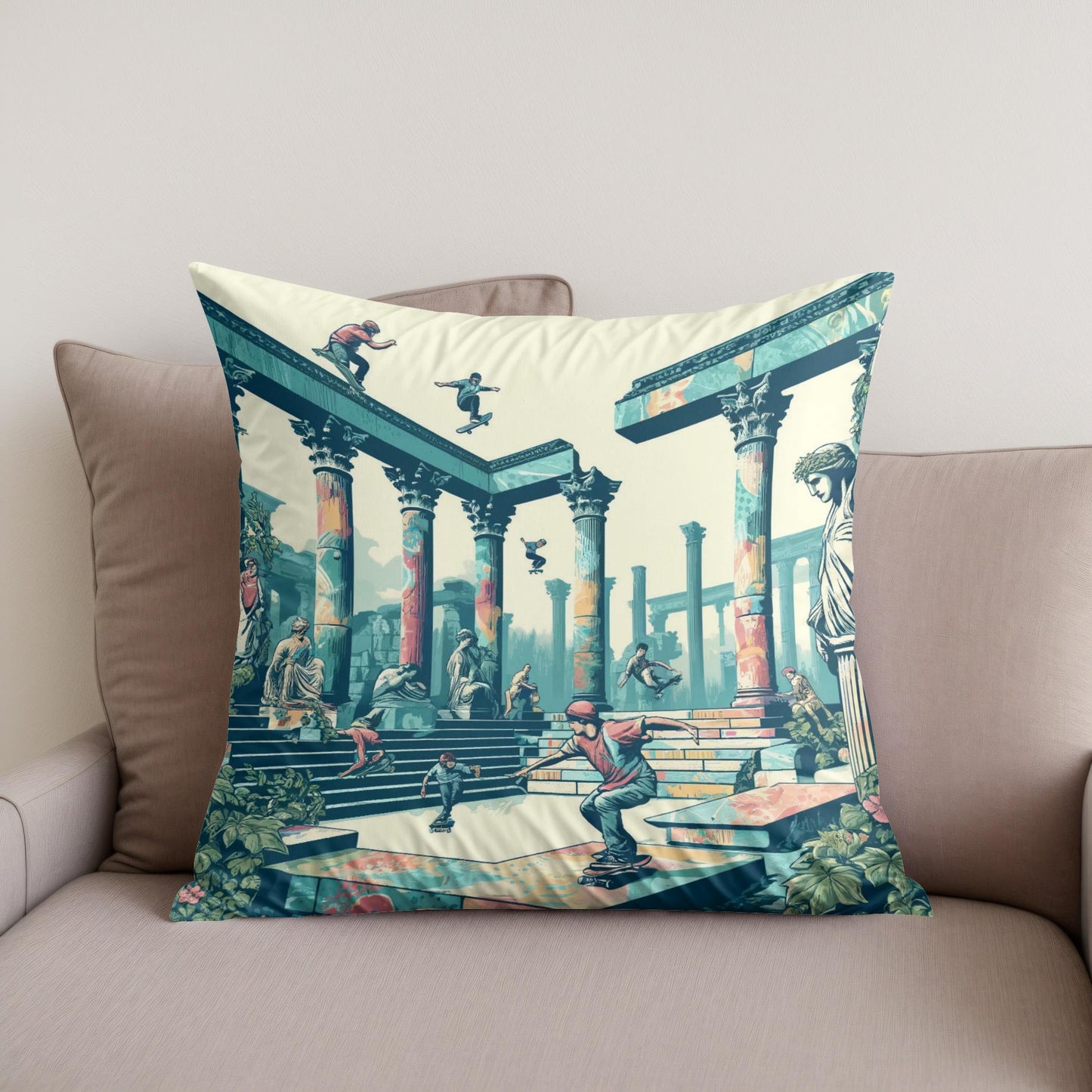 Ancient Grind Cotton Cushion
