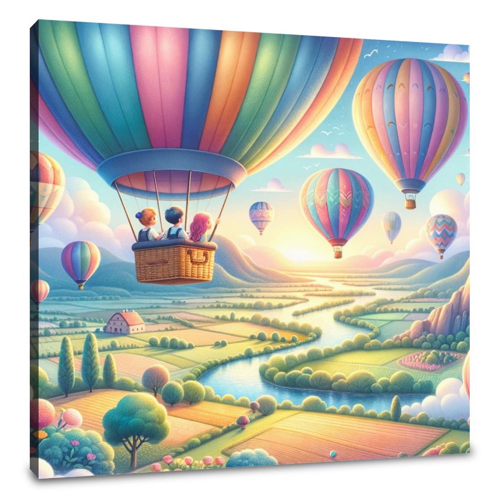 Balloon Adventure Canvas