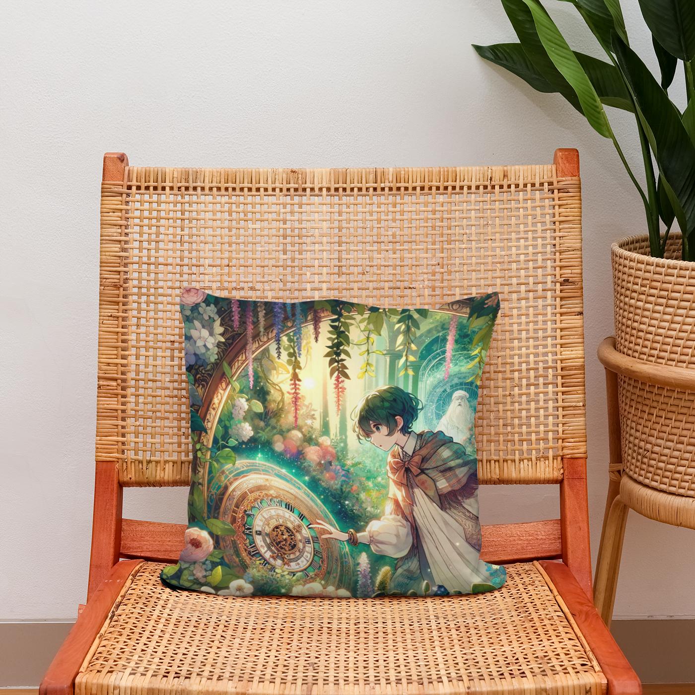 Timeless Garden Discovery Cotton Cushion
