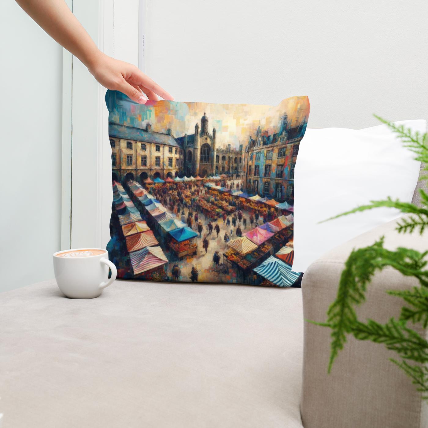Cambridge Market Energy Cotton Cushion