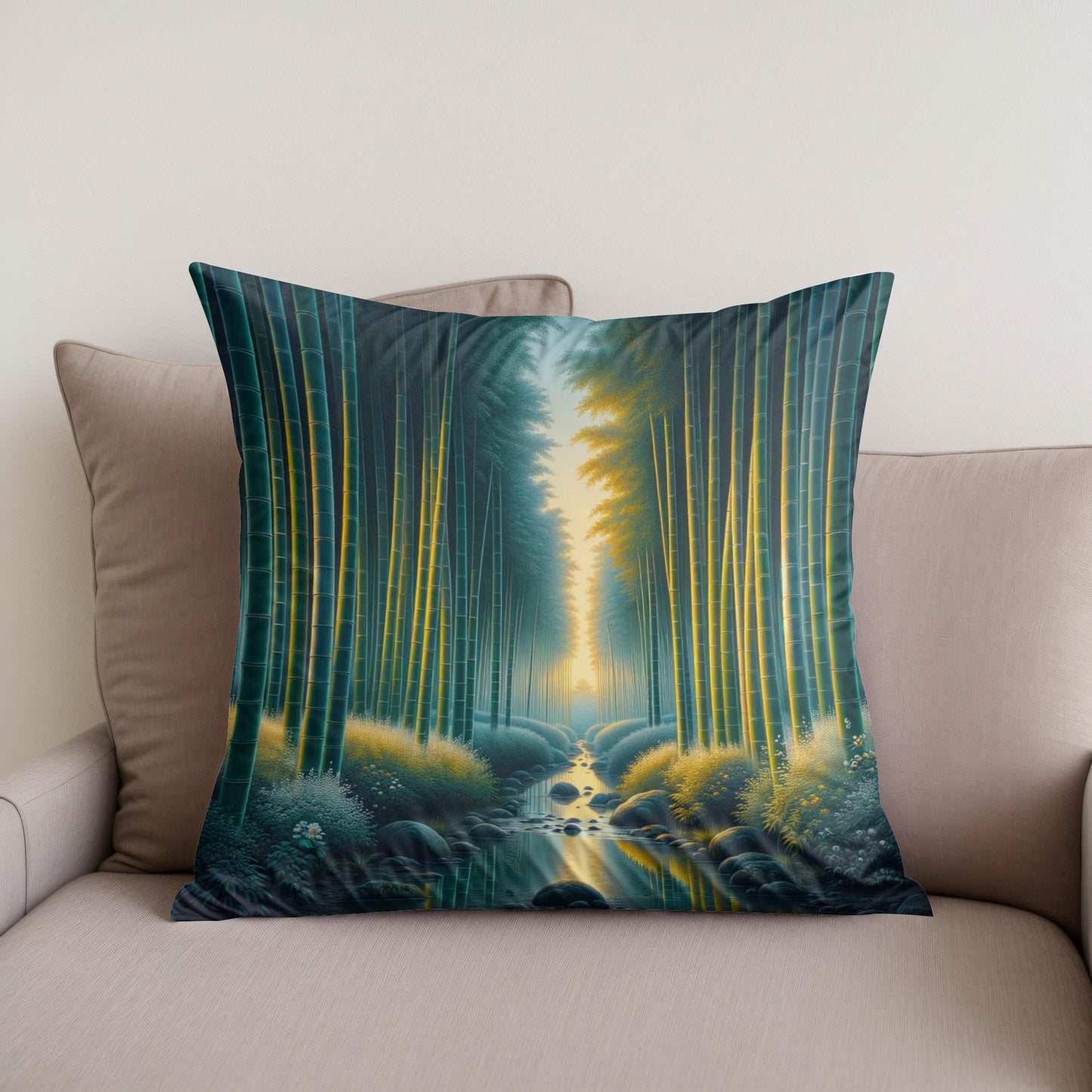 Dusk Serenity Cotton Cushion