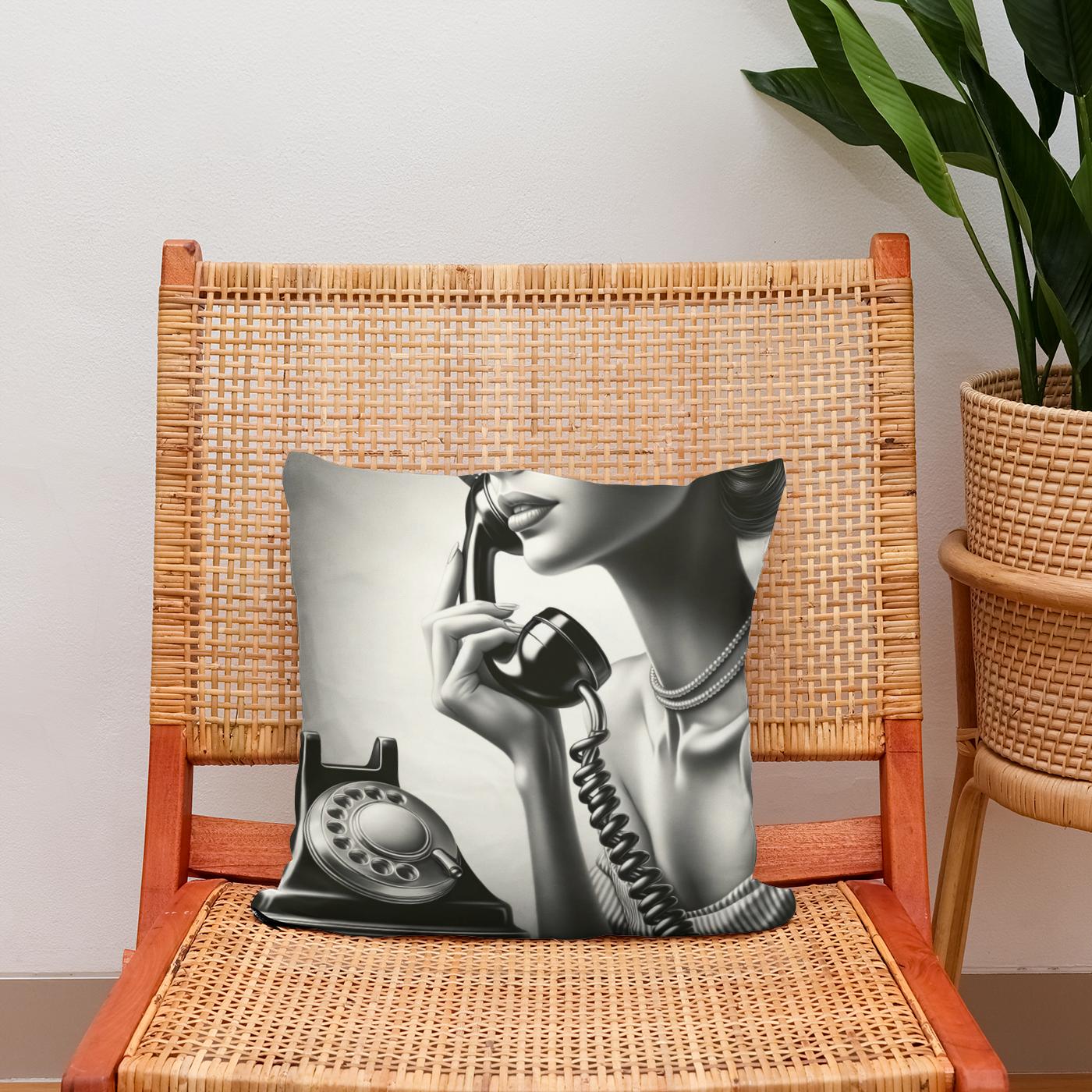 Timeless Conversations Cotton Cushion