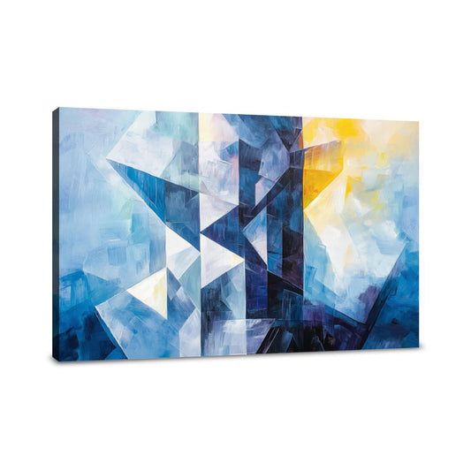 Geometric Tower Canvas