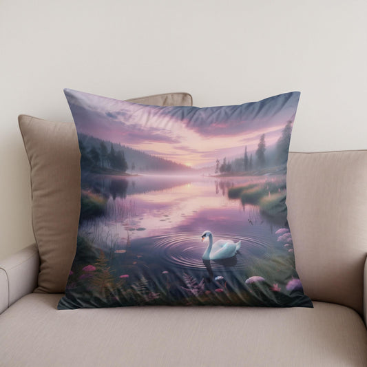 Tranquil Vista Cotton Cushion