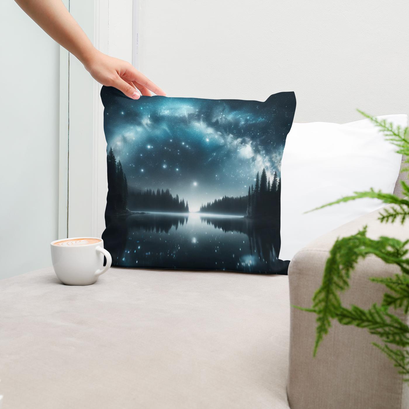 Stellar Reflections Cotton Cushion