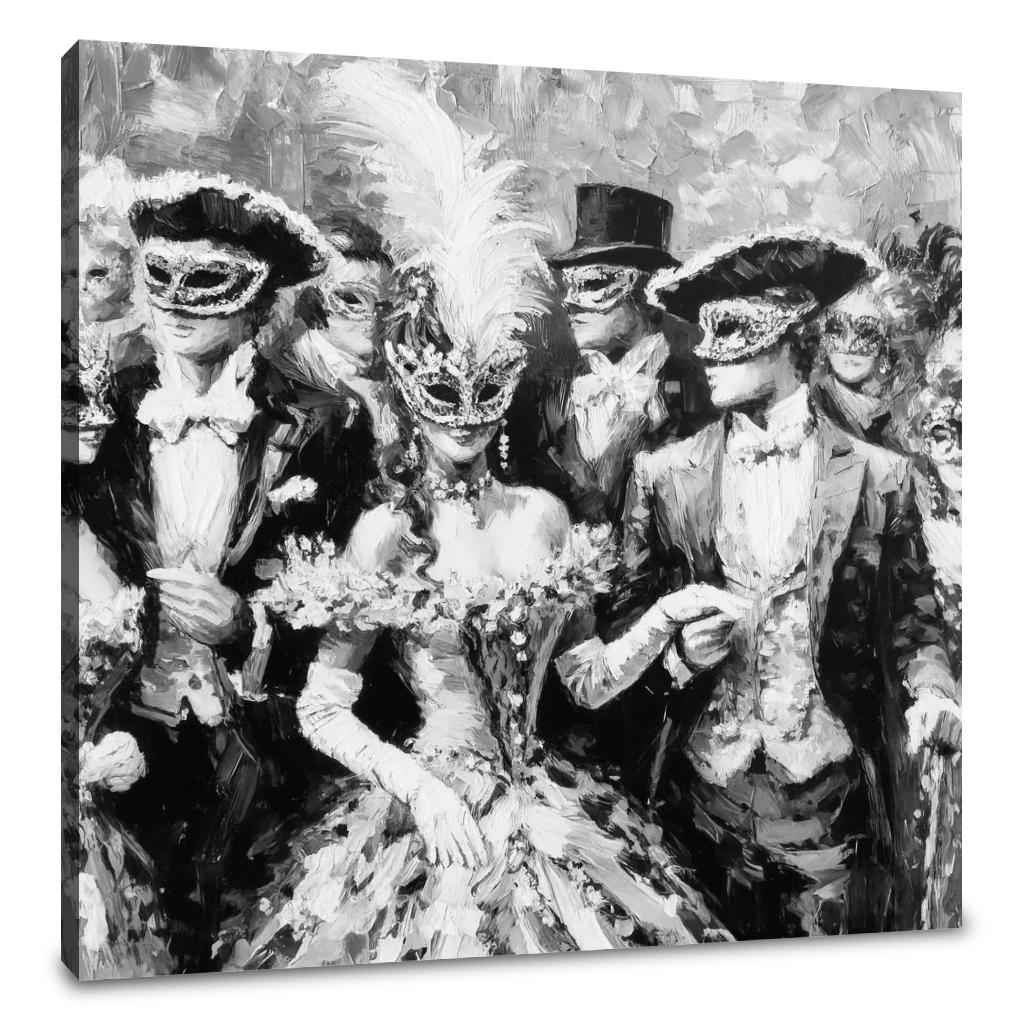 Masquerade Elegance Canvas