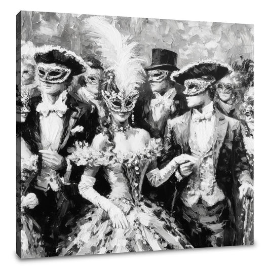 Masquerade Elegance Canvas