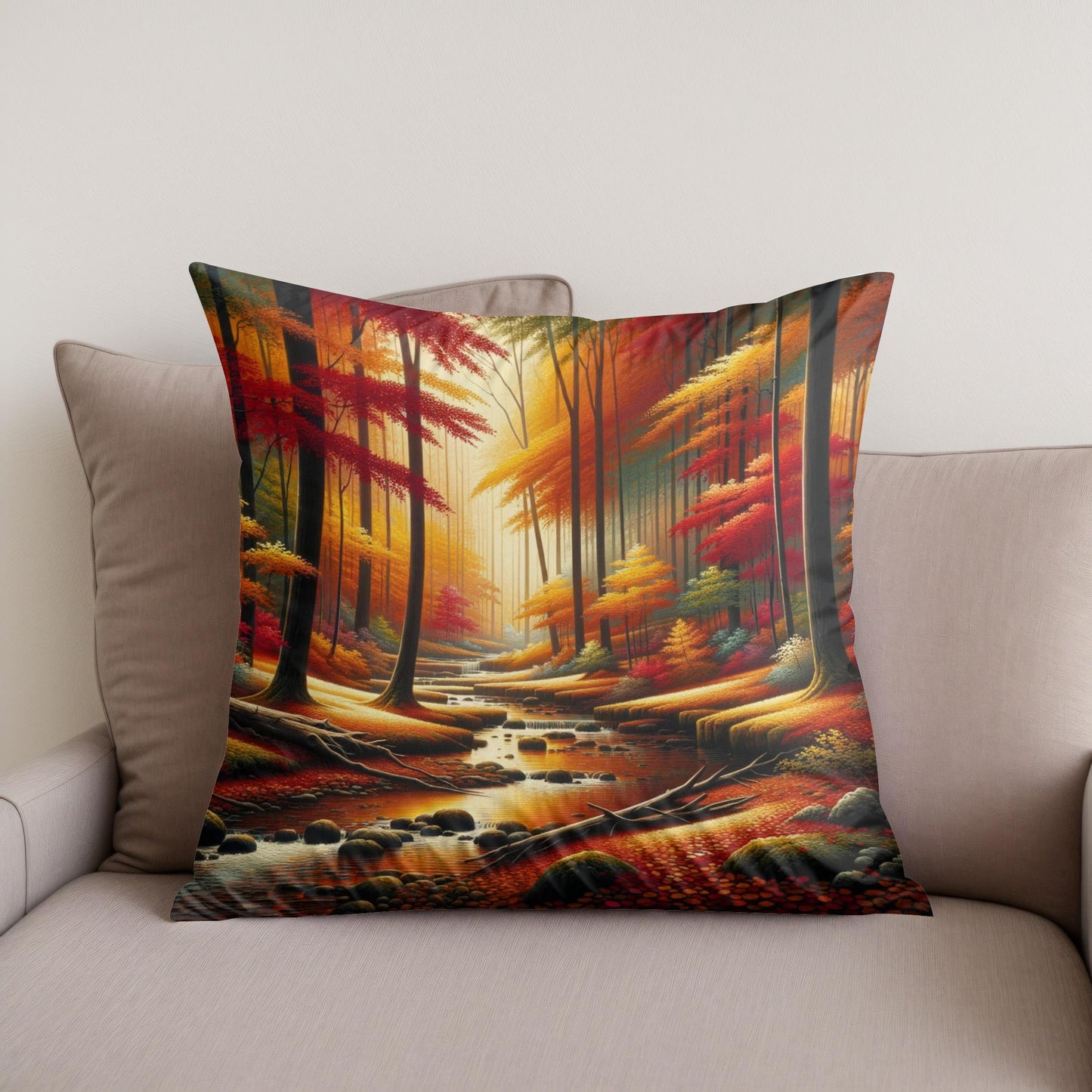 Autumn Melody Cotton Cushion