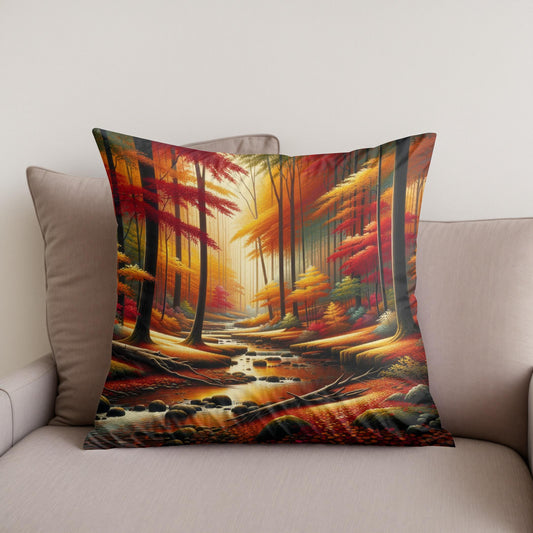 Autumn Melody Cotton Cushion